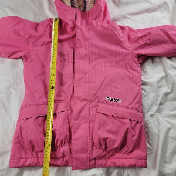 Burton Girls Large Pink Winter Ski Jacket Dryride Charm Jacket Outdoors Warm - Picture 13 of 14